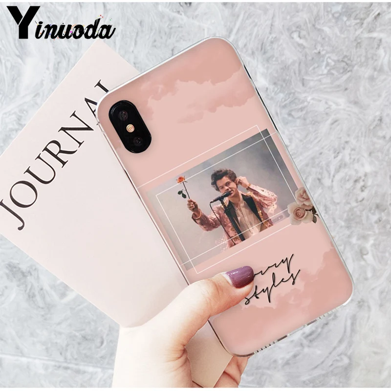 Yinuoda Стиль Гарри эстетическое популярный модный чехол для телефона для iPhone 8, 7, 6, 6S Plus, X XS Макс 5 5S SE XR 10 11 11pro 11» бетонный завод