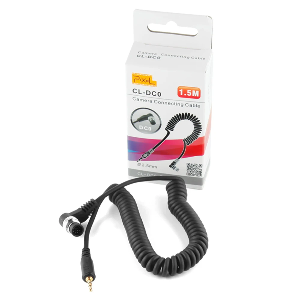 Беспроводной кабель спуска затвора 1 5 м с дистанционным управлением PIXEL CL-DC0 для