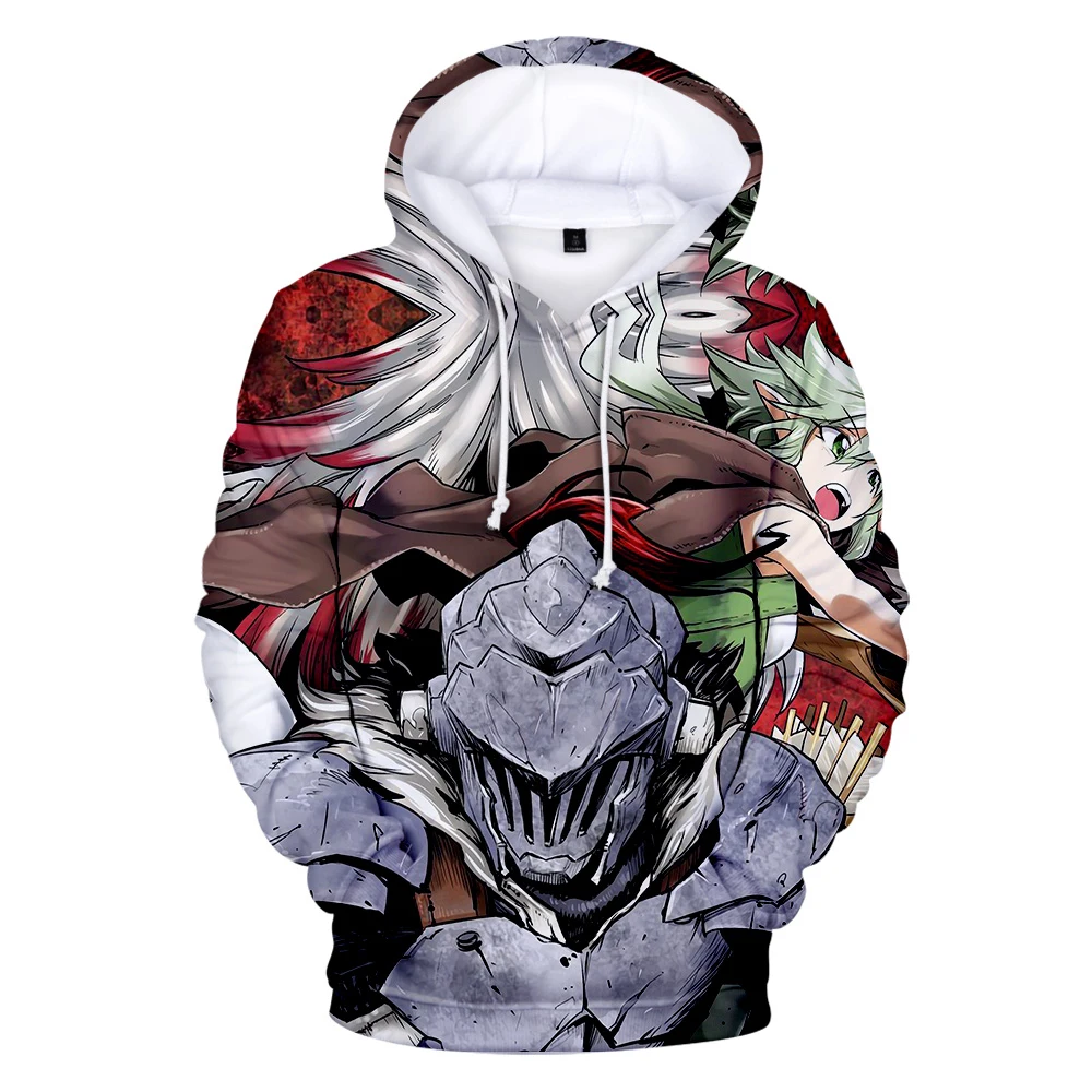 Модные толстовки Goblin Slayer Comic fashion Горячие 3D толстовки для мужчин и женщин Осень Зима повседневные Goblin Slayer толстовки с изображением героев комиксов