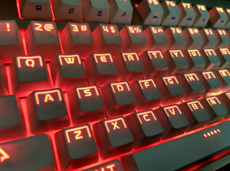 Заглушка для ключей 104 клавиши двухцветные заглушки с подсветкой Cherry MX