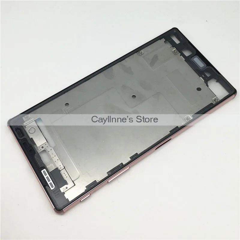 Оригинальная Двойная одиночная рамка для Sony Xperia Z5 premium Z5P E6853 E6833 средняя ЖК экрана
