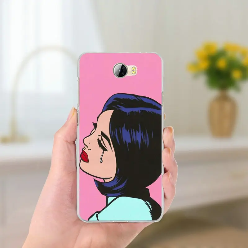 Soft TPU Phone Cases for Huawei P8 P9 P10 P20 Mate 10 Pro Y5 Y6 Y3 II Y7 Honor 6X 9 Lite Shell Cry Control Halsey Pop Art | Мобильные