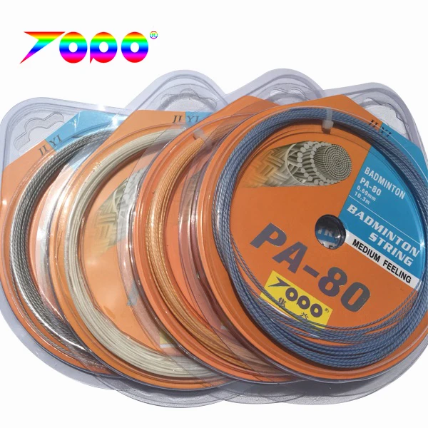 Максимальный вес 33 фунта 10 шт./лот PA80 струна для бадминтона|string|string lotstrings badminton |