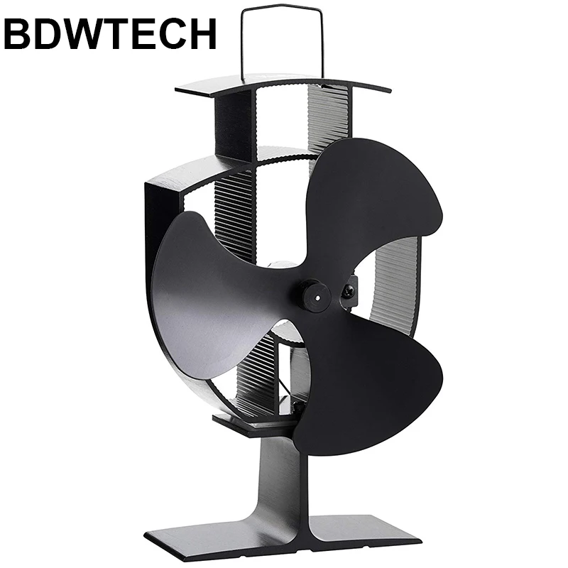 Бесплатная доставка дровяная плита экологический вентилятор-Heat Powered 3 лезвия