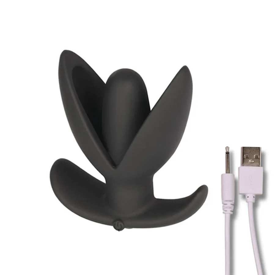 10-Mode RechargeableExpanding Butt Plug Silicone анальный расширитель Prostate &amp G-Spot Anal вибратор
