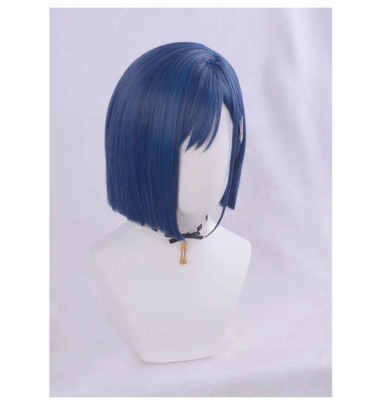 DARLING in the FRANXX ICHIGO синий синтетический волос код 015 Косплей короткий парик для