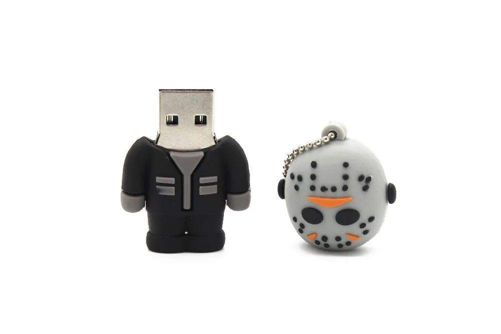 BiNFUL крутой мультфильм usb2.0 Фредди против Джейсона модель pendrive 8GB 16GB 32GB usb флэш-накопитель милый флеш-накопитель U диск