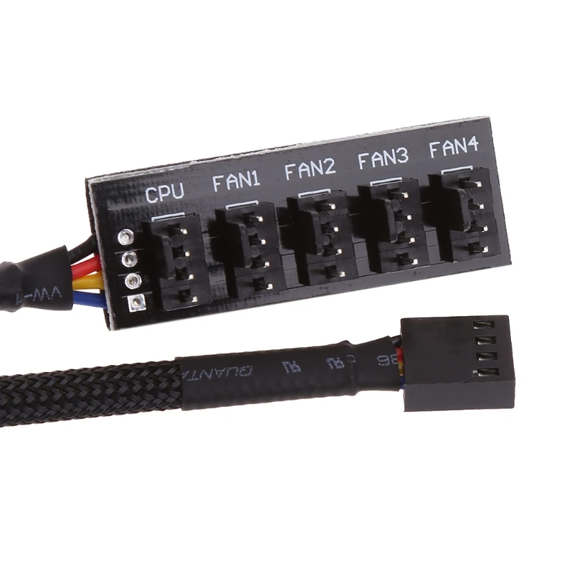 Бесплатная доставка 39 5 см от 1 до 4 контактный кулер для процессора Molex TX4 PWM чехол