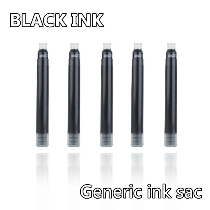 

30 PCS Jinhao International Size Pen Ink Cartridge to Fit Fountain Pens, Black,