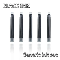 30 pcs jinhao international size pen ink cartridge to fit fountain pens black