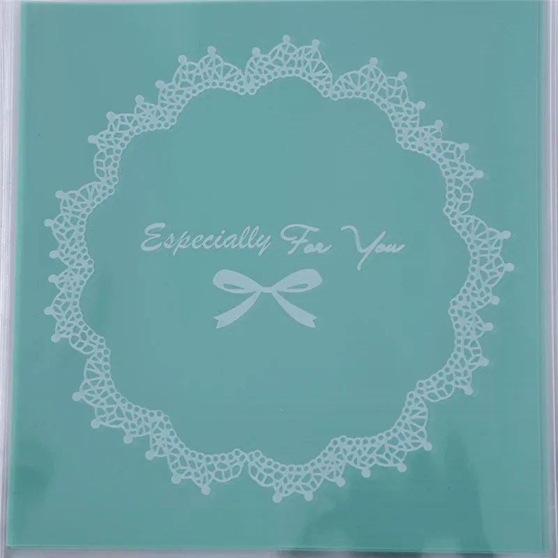 100 шт пластиковые сумки для конфет weding baby shower целлофановые Самоклеющиеся с