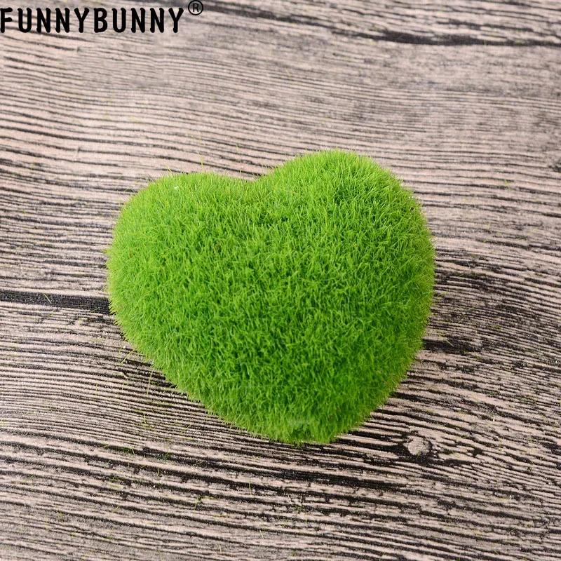 FUNNYBUNNY 1 шт. искусственный декор моховые шары в горшке поддельные травы растения