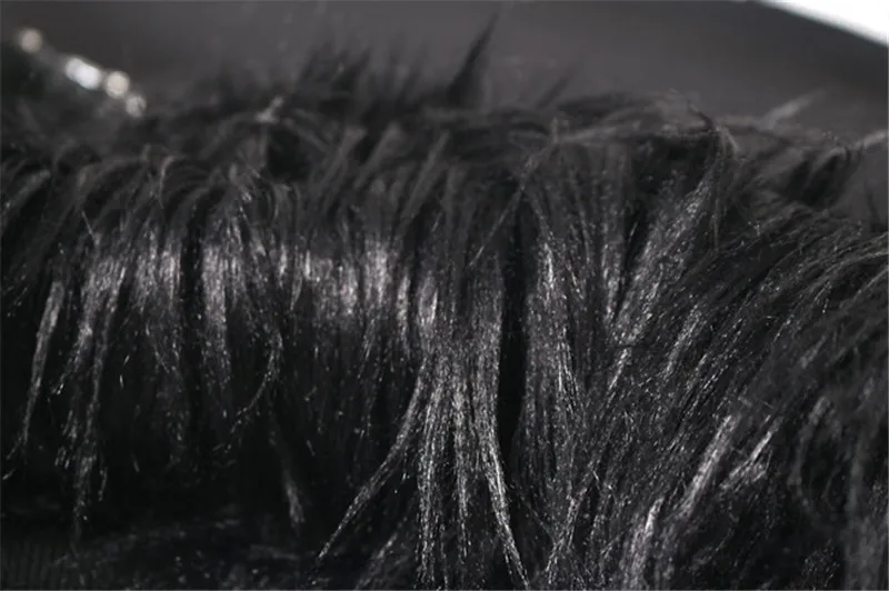 Свитер в стиле ретро с жемчугом искусственным мехом украшенный манжетами