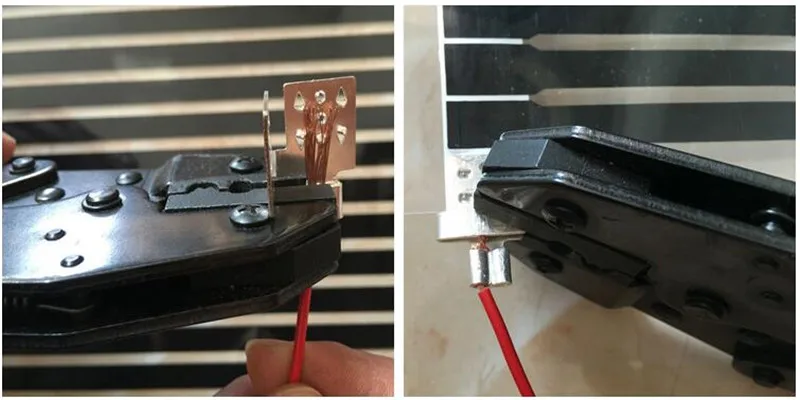 Посеребренные медные зажимы X 10 шт./лот используемые для нагревательной пленки