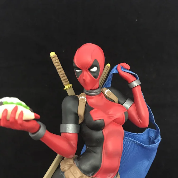 Movie Figure 23CM Lady Deadpool Limited Codition PVC Collectible Model Toy Gift | Игрушки и хобби