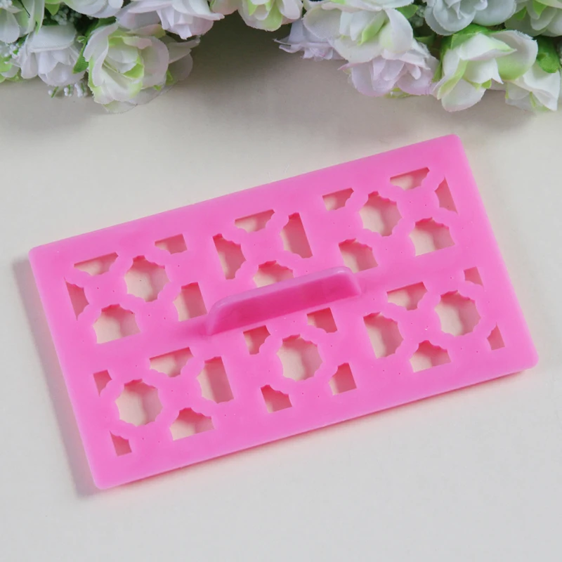 Пластиковые Лепестковые формы для выдавливания одеял форма печенья помадки