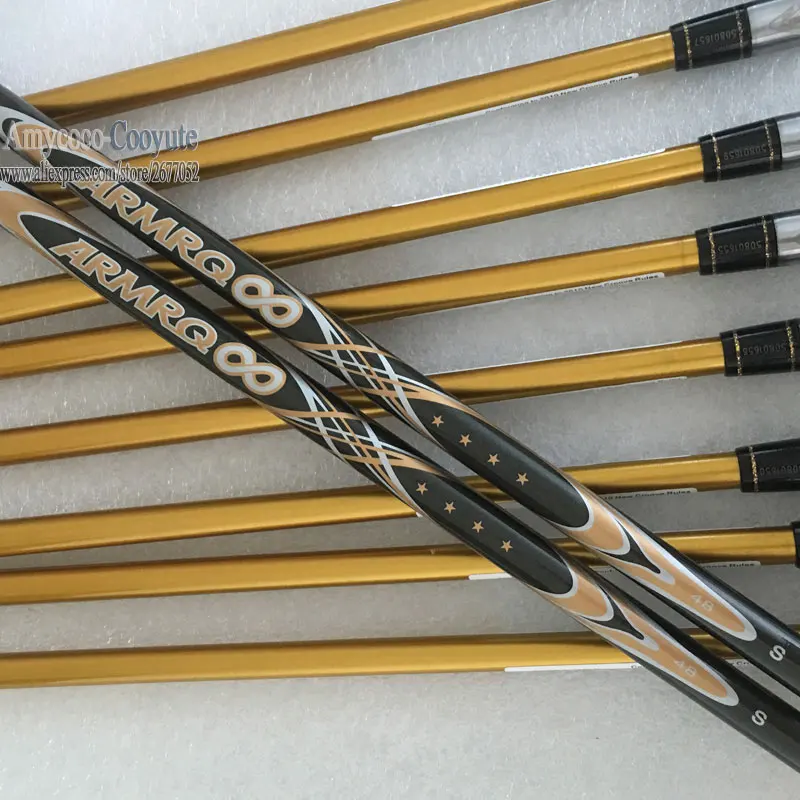 Новые гольф-клубы HONMA Golf S-05 4 звезды утюги для гольфа 4-11AS HONMA Golf графитовый Вал клубов и Утюги головные уборы Cooyute - Цвет: Graphite R flex