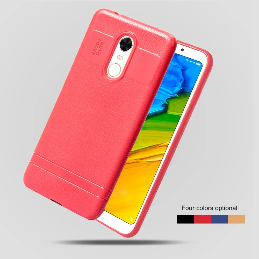 TPU Case for Xiaomi Redmi 5 Redmi5 Soft Silicone Mobile Phone Protector Cover Red Mi Fitted Bumper Cases Capa |