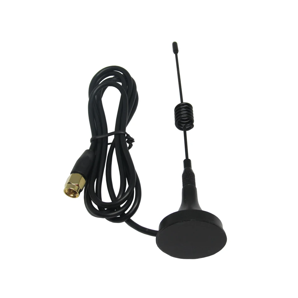 2.5dBi Крытый RTL sdr приемник антенна с Золотой SMA разъем цифровой DVB-T/T2 ТВ 1 м кабель |