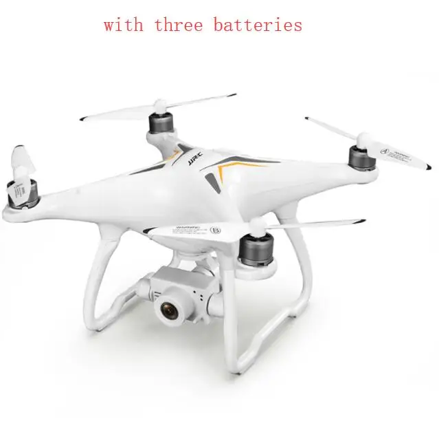 three batteries JJRC X6 RC дроны 4-Каналы квадрокоптер Aircus gps двухосевой стабилизации PTZ Gimbal 1080P бла(беспилотный летательный аппарат приложение wi-fi для Управление FPV вертолет - Цвет: three batteries