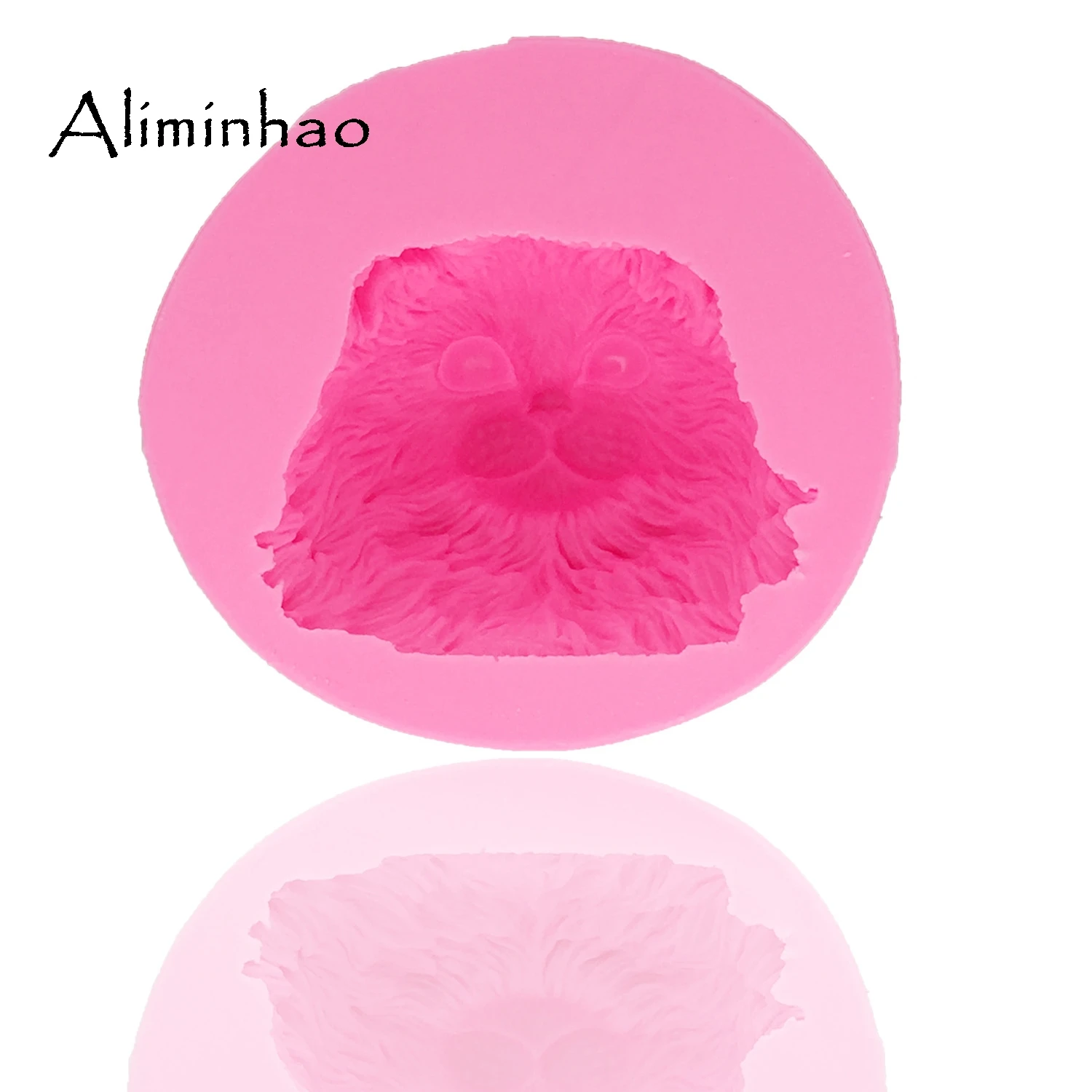 B1296 3D Cat head DIY Resin Clay Soap Mold fondant silicone mold cake decorating tools chocolate gumpaste baking bakeware | Дом и сад