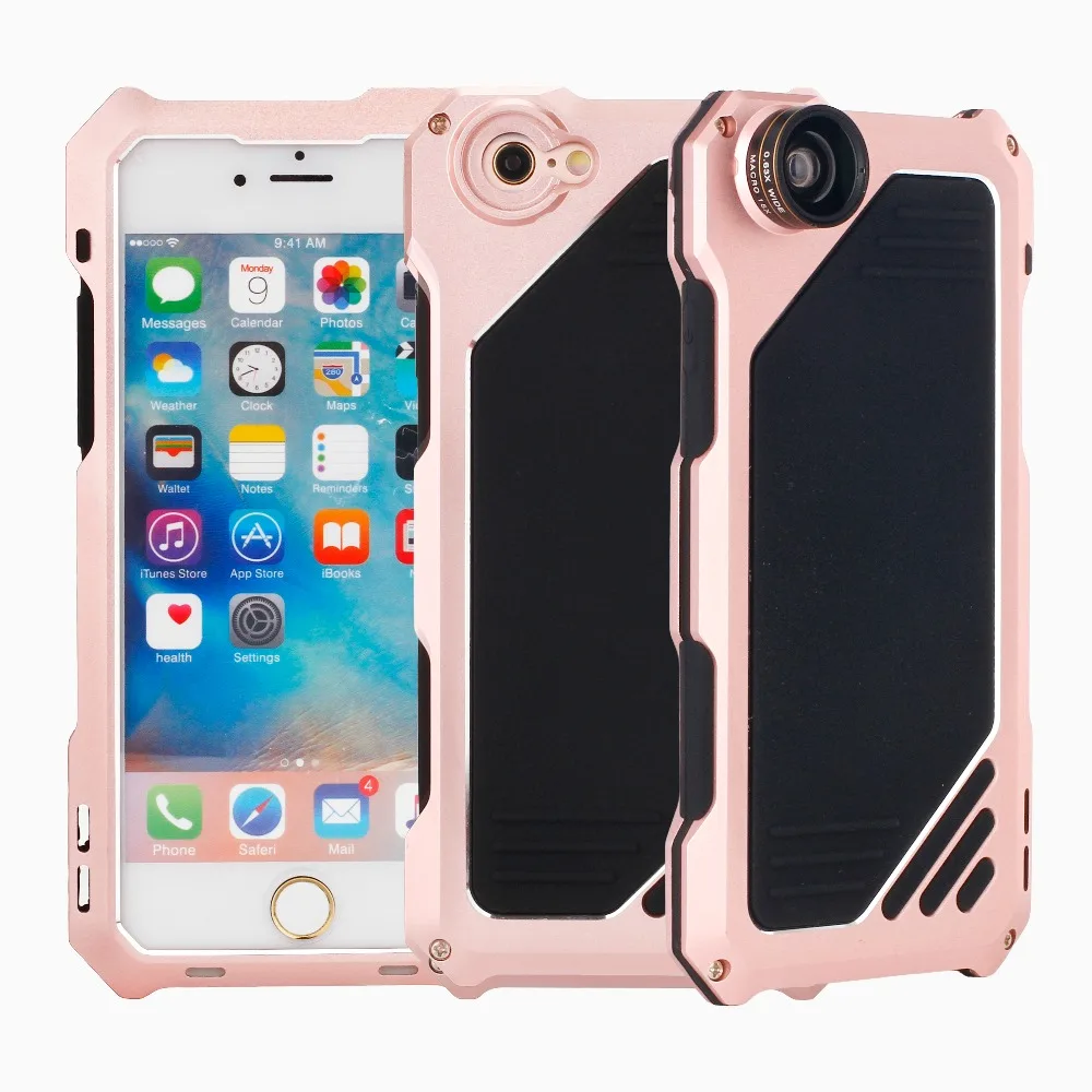 Для iPhone6 6 s/6plus 6splus Чехлы 3 в 1 Набор для рыбий глаз широкоугольный макрообъектив