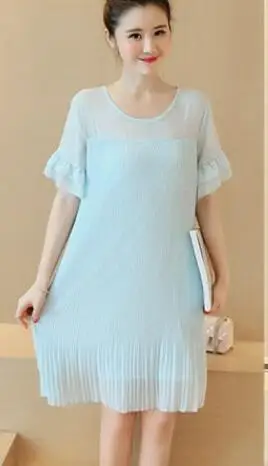 New Maternity Dresses Clothes For Pregnant Women Clothing Gown Output Wear short Sleeve Pregnancy Summer Dress | Мать и ребенок