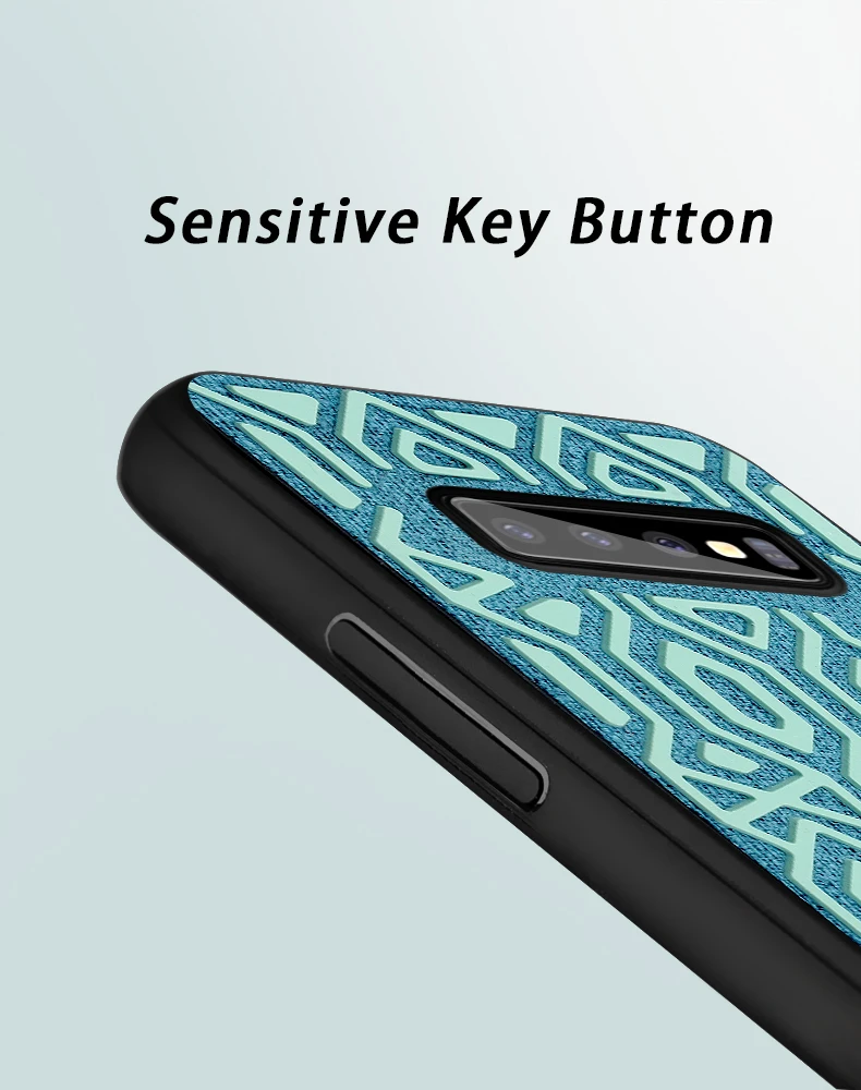 Для samsung S10 Plus чехол Mofi для samsung Galaxy S10 чехол S10E косой нескользящий Противоскользящий нескользящий для предотвращения падения скользящий ход S10 E Plus