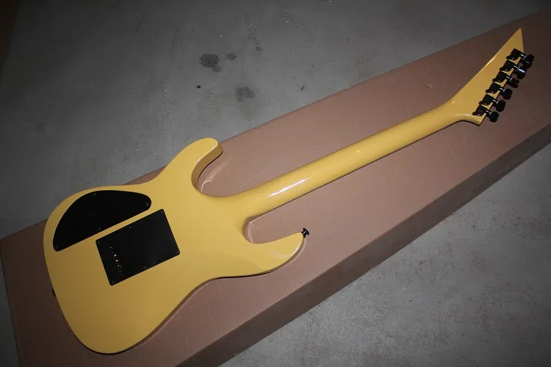 Free shipping finish Custom Neck body together 6 strings SL2H Soloist yellow color electric guitar | Спорт и развлечения