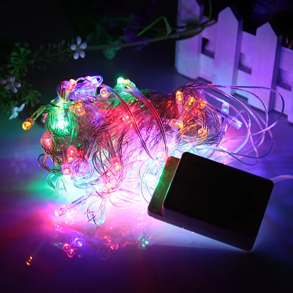 Outdoor Luces de cadena 5M 10M 20M 30M 50M 100M Led Garland String Fairy Light 8 Modes Christmas Holiday Wedding Party | Лампы и
