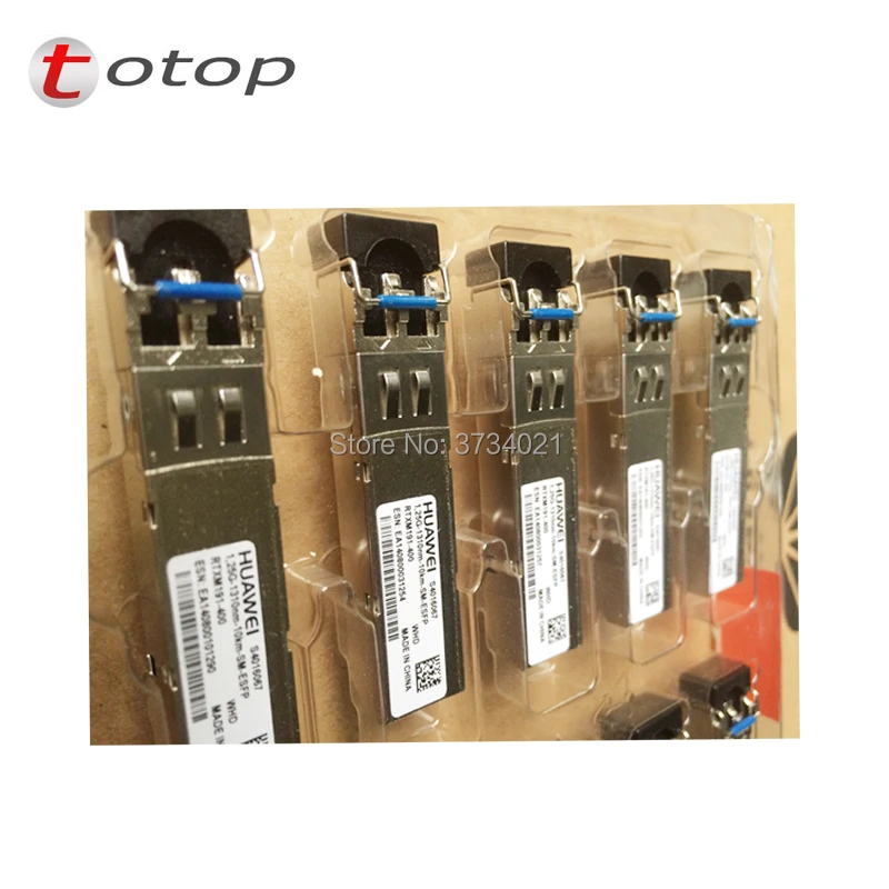 10pcs/lot for hua wei 1.25G module 1310nm 10km SM ESFP RTXM191-400 SFP Module with 10/100/1000M Data Rate | Мобильные телефоны и
