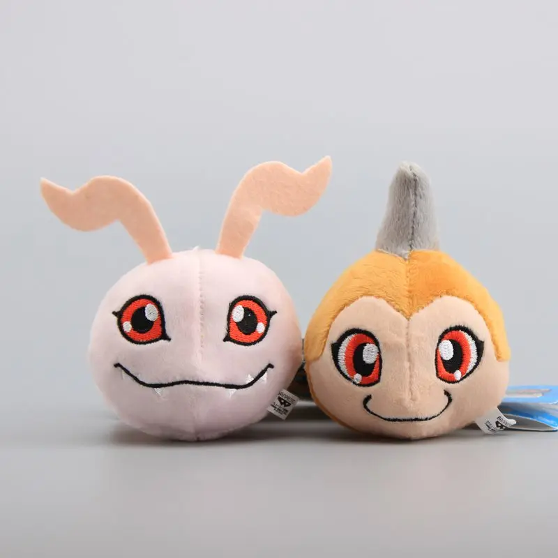 Anime Digimon Adventure Unicorn Koromon Plush Pendant Stuffed Soft Dolls Cute Small Keychain 4&quot 10 CM | Игрушки и хобби