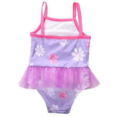 2017 г. детский купальник на бретелях для девочек симпатичный разноцветный