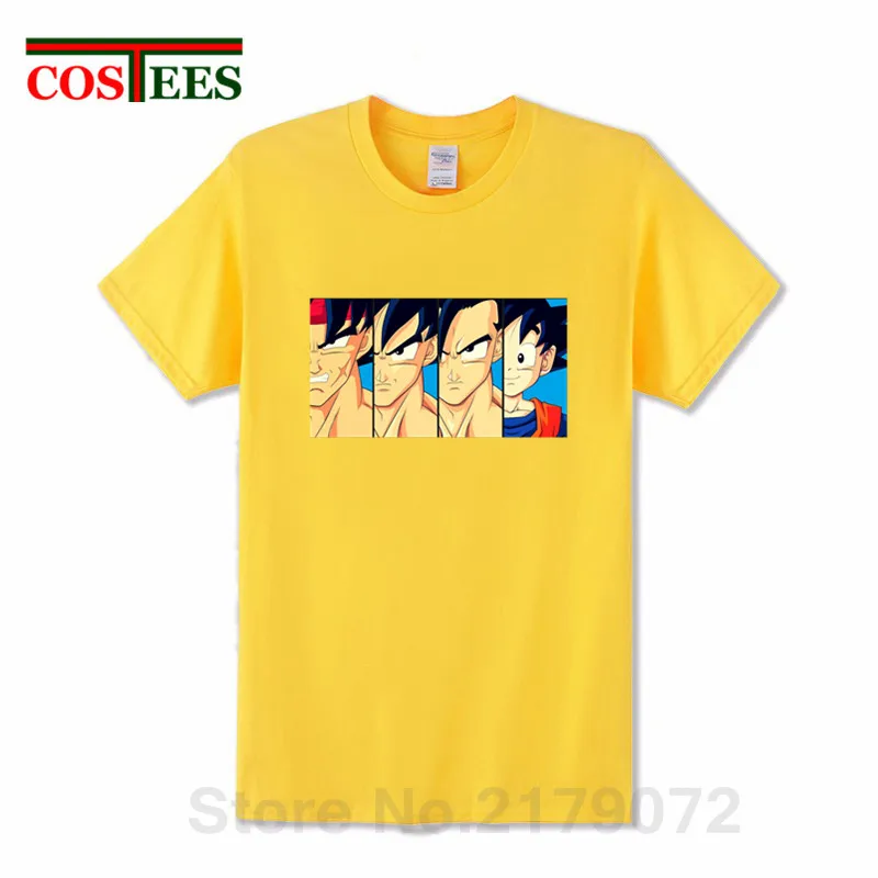 Футболка с героями мультфильма Dragon Ball Z Upgradation Молодежная Подростковая футболка V2