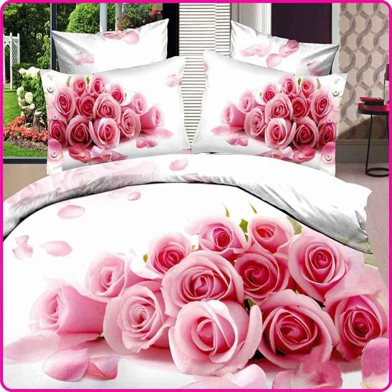 Комплект постельного белья Unihome уникальное свадебное покрывало с 3D рисунком