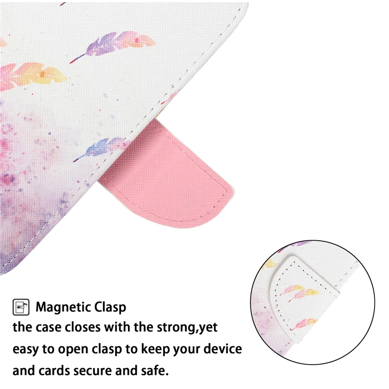 For Huawei P30 Pro Case Wallet Coloured Drawing PU Leather Magnetic Flip Cover for funda Lite Coque Capa | Мобильные телефоны и