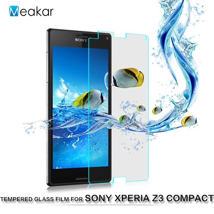 Закаленное стекло 9H 4 6 дюйма для Sony Xperia Z3 Compact защитная стеклянная пленка экрана