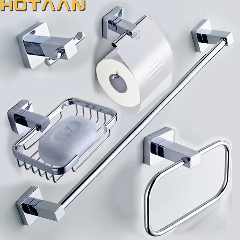 Фото Новинка набор аксессуаров для ванной комнаты HOTAAN из нержавеющей стали крючок Новинка набор аксессуаров для ванной комнаты HOTAAN из нержавеющей стали крючок