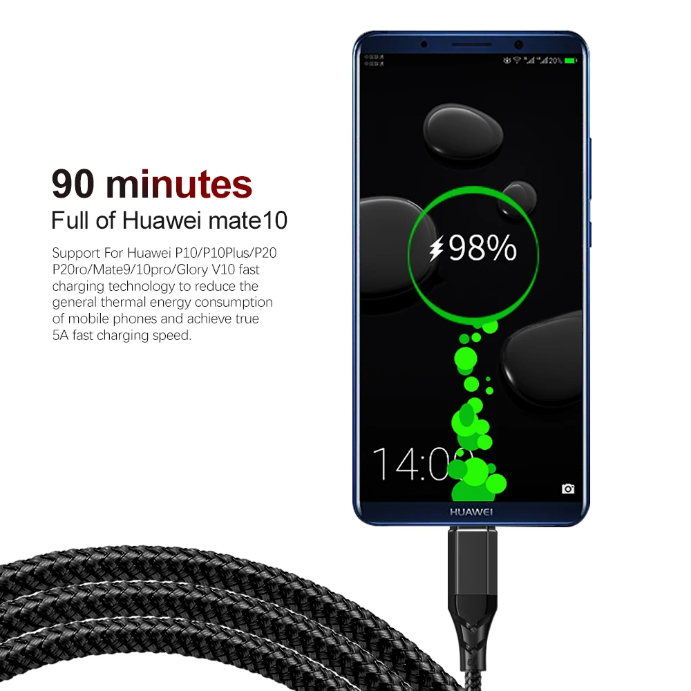 Олаф 5A usb type C кабель для быстрой зарядки для huawei P20 Lite Pro для Xiaomi Mi 8 Usb C кабель для передачи данных Шнур для samsung S8 S9 Note 8 9