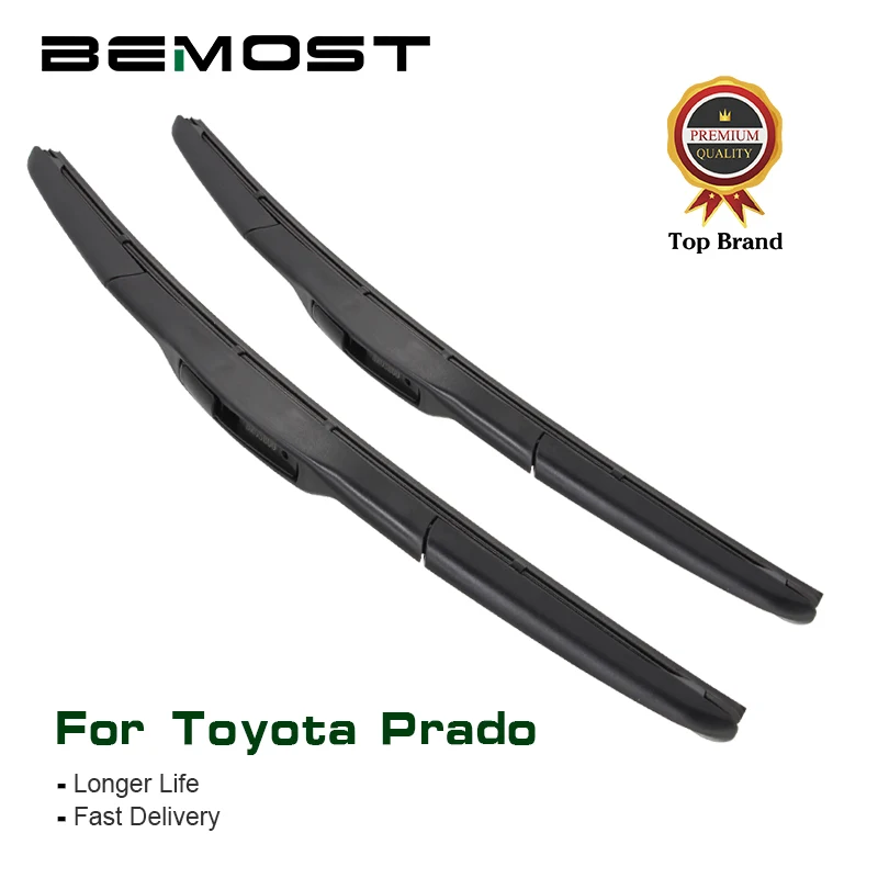 

BEMOST Car Wiper Blade For Toyota Prado Fit Hook Arm 2003 2004 2005 2006 2007 2008 2009 2010 2011 2012 2013 2014 2015 2016