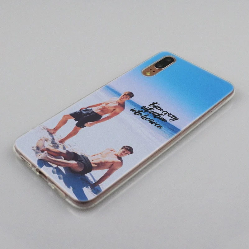 Лидер продаж мягкий силиконовый чехол Dolan Twins для Huawei P30 P20 P10 P9 P8 Lite 2017 Pro Mini P Smart 2019