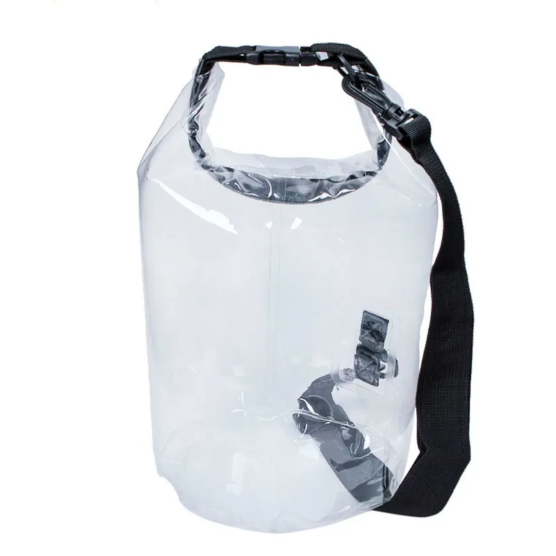 

Transparent IPU Portable Folding Superlight Waterproof Bag Outdoor Swimming Floating Equipment Camping Hiking Dry Drifting Bags