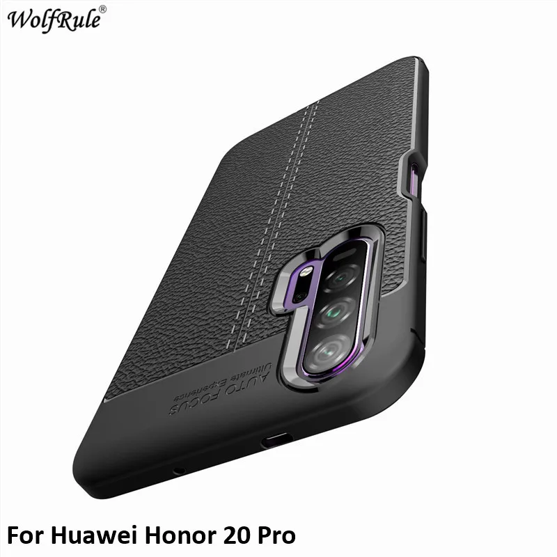 

Чехол для Huawei Honor 20 Pro, мягкий силиконовый бампер, защитная задняя крышка телефона для Huawei Honor 20 Pro, чехол для телефона 6,26 дюйма