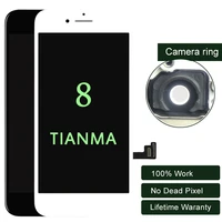 premium 10pcslot for iphone 8 lcd display for tianma quality touch screen 5 5 inch lcd digitizer no dead pixel