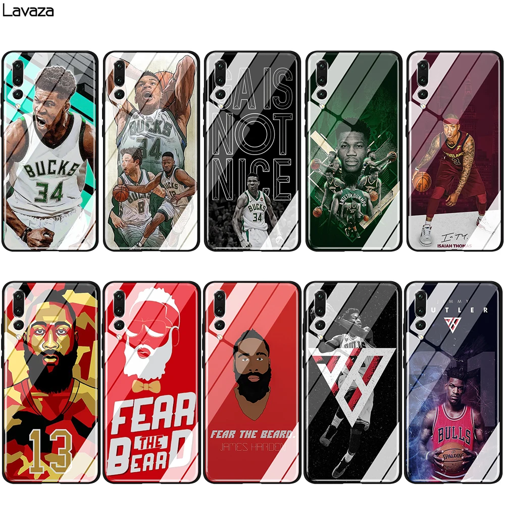 Lavaza Antetokounmpo Isaiah Томас стекло ТПУ чехол для huawei mate 20 P10 P20 P30 Y6 Y9 P smart lite Pro