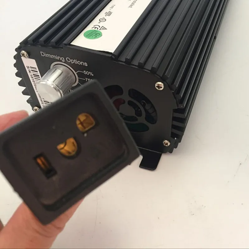 Аксессуары для освещения Гидропонные шарики с вилкой Стандарта США MH/HPS 600 Вт