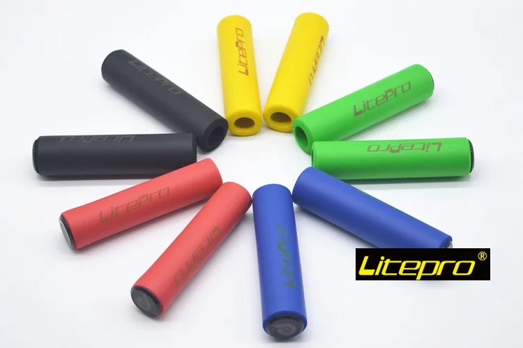 Litepro Упоры для рук на руль велосипеда 22,2 мм 130 мм удобные губки силиконовые ручки складной велосипед Город дорожный велосипед горный велосипед руль