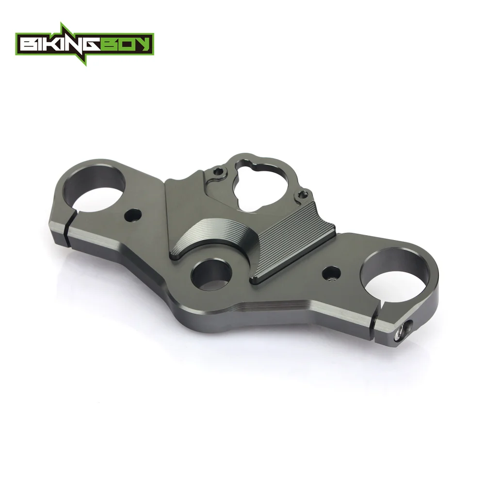 BIKINGBOY CNC Заготовка мотоциклетные алюминиевые передние верхние тройные зажимной