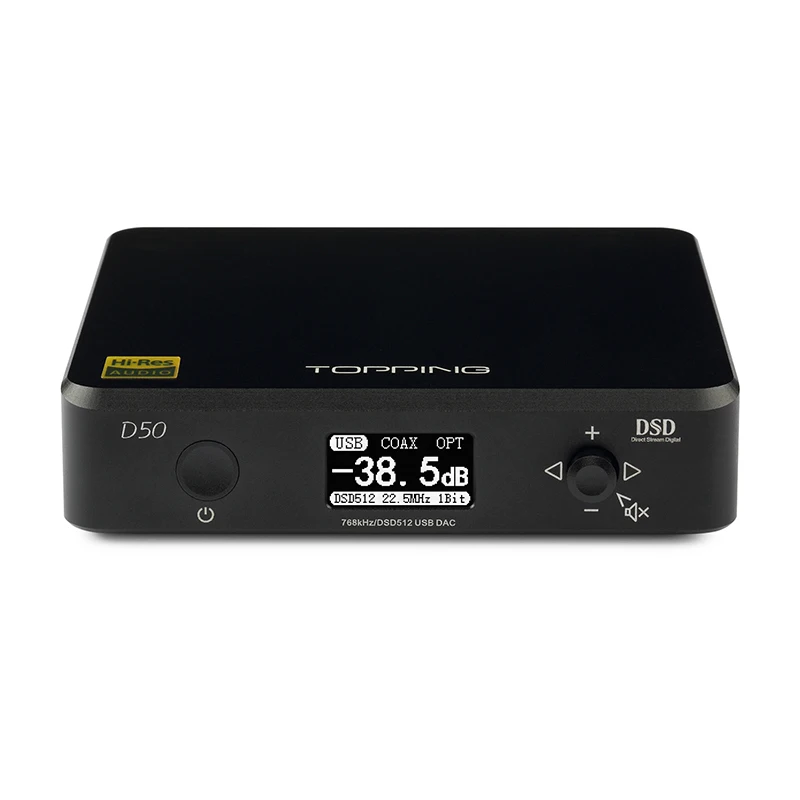 Мини Hi Fi аудио декодер D50 ES9038Q2M * 2 USB DAC XMOS XU208 DSD512 32 бит/768 кГц OPA1612 USB/OPT/COAX