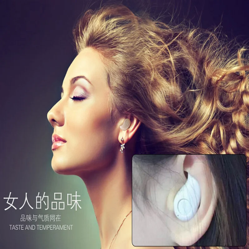 Супер мини и микро bluetooth v3.0 наушники в ухо беспроводные маленькие невидимые